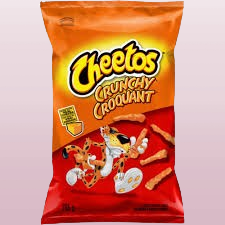 Cheetos crunchy croquant